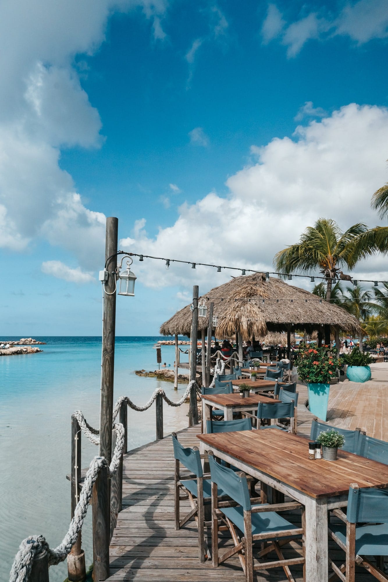 Restaurant at the beach