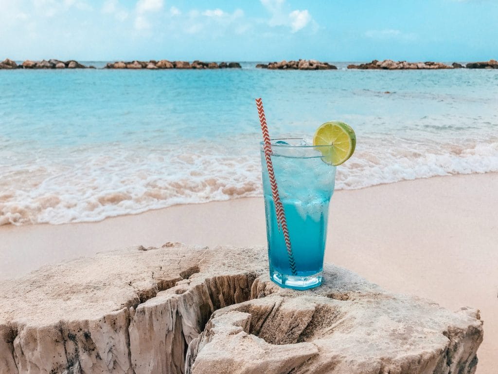 Enjoy Blue Curaçao Liquor
