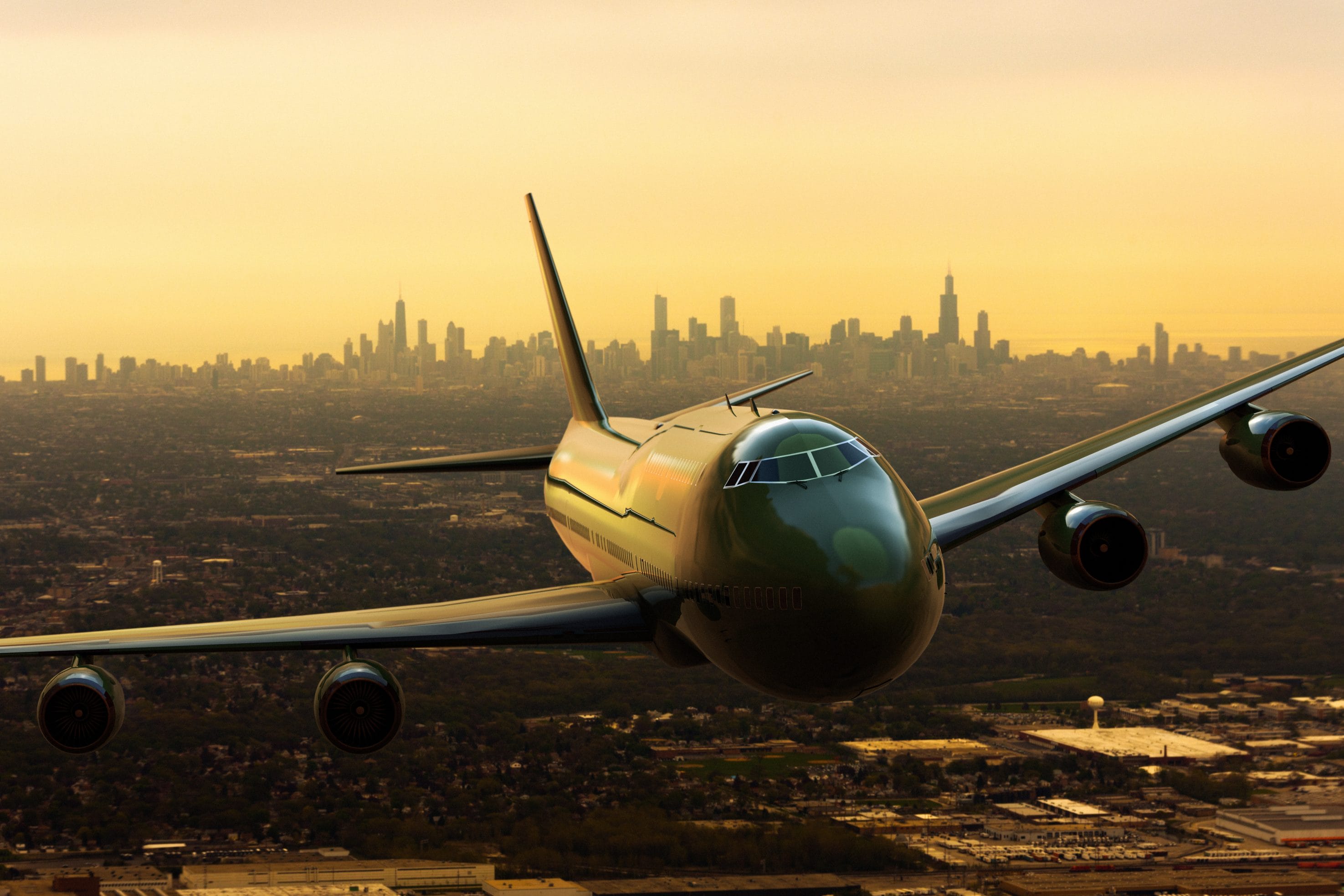 Flight leaving Chicago to Curacao