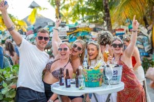 Guests celebrating the World Cup at Chill Bar and Restaurant